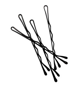BABYLISS BOBBY PINS 1/2LB BLACK 2"
