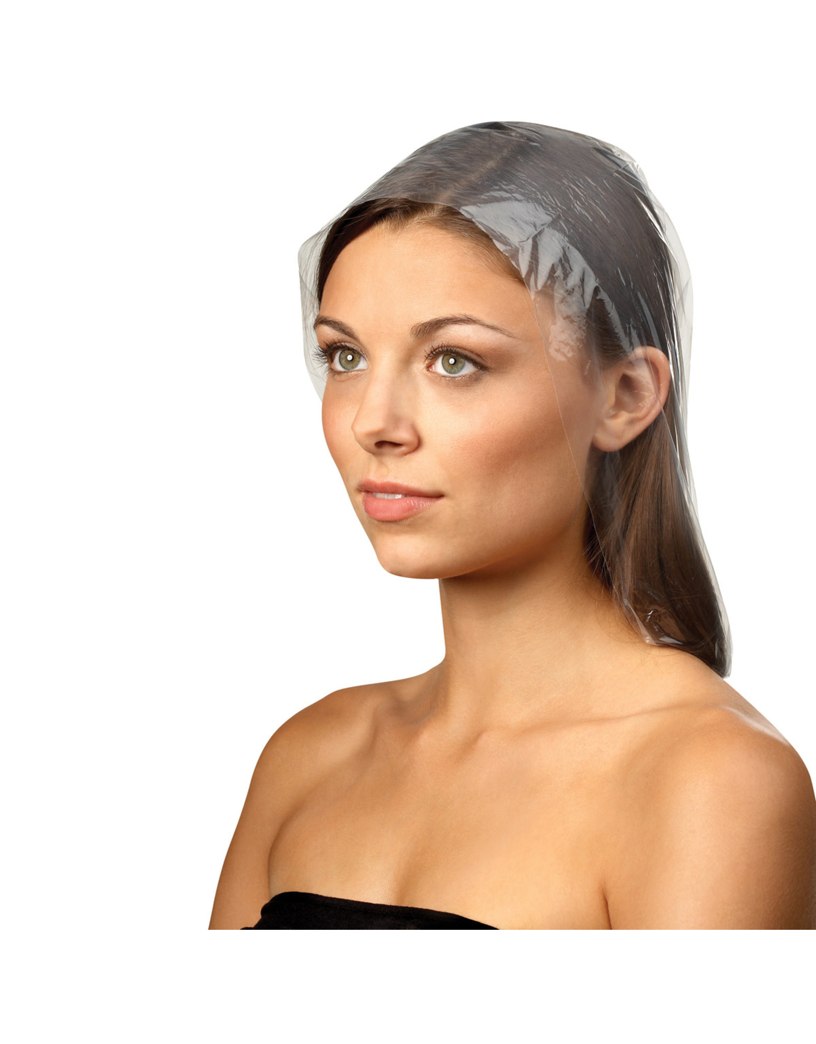 BABYLISS POP-UPS DISPOSABLE CLEAR PLASTIC CAPS 50 PC LARGE