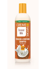 CREME OF NATURE COCONUT MILK DETANGLING & CONDITIONING SHAMPOO 12OZ