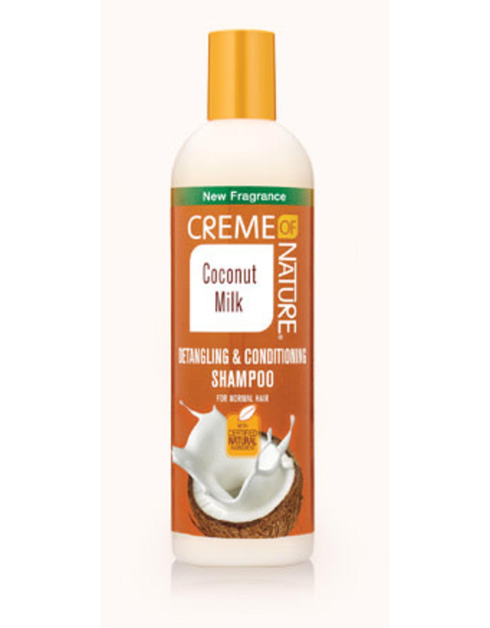 CREME OF NATURE COCONUT MILK DETANGLING & CONDITIONING SHAMPOO 12OZ