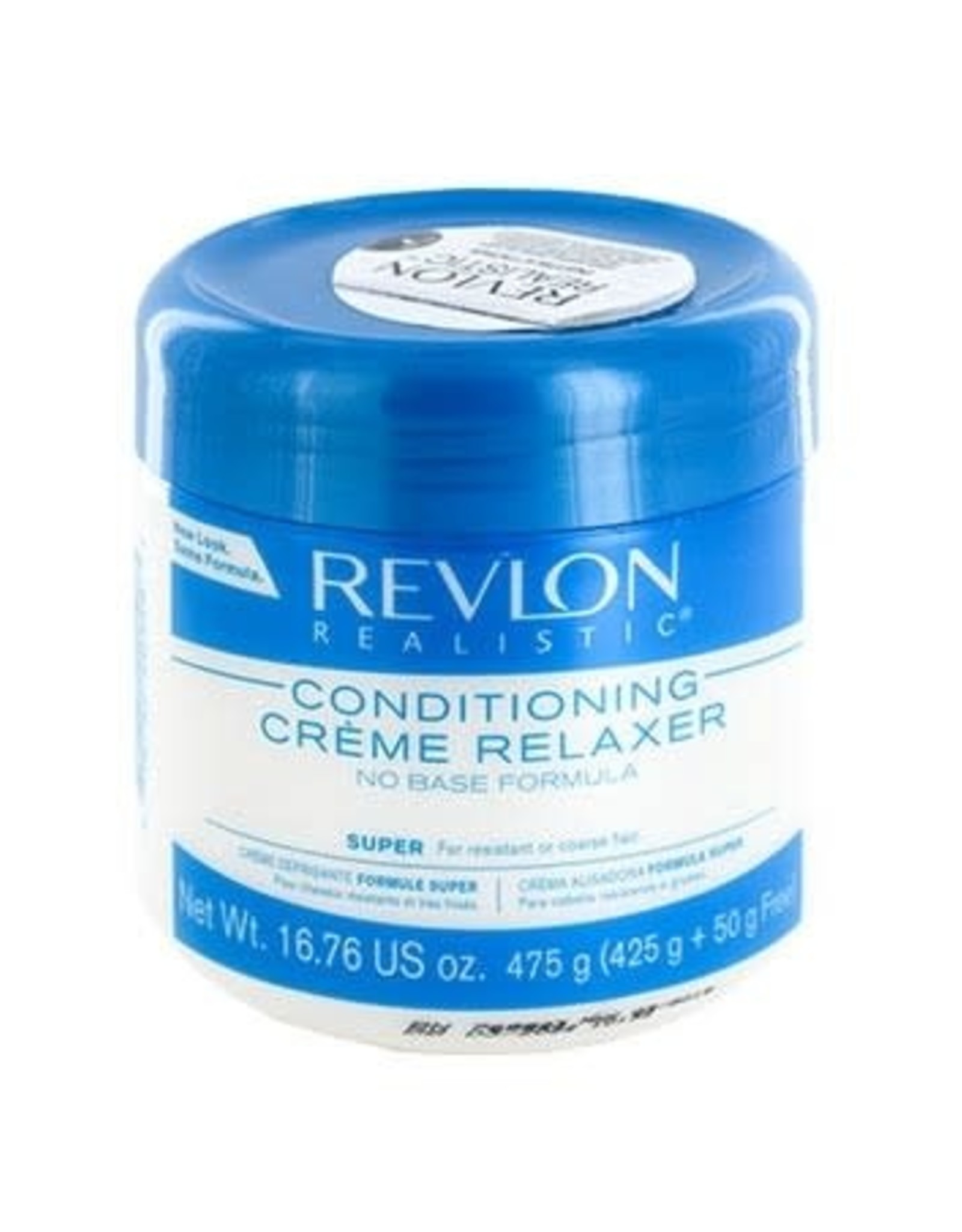 REVLON REALISTIC CONDITIONING CREME RELAXER SUPER 475G