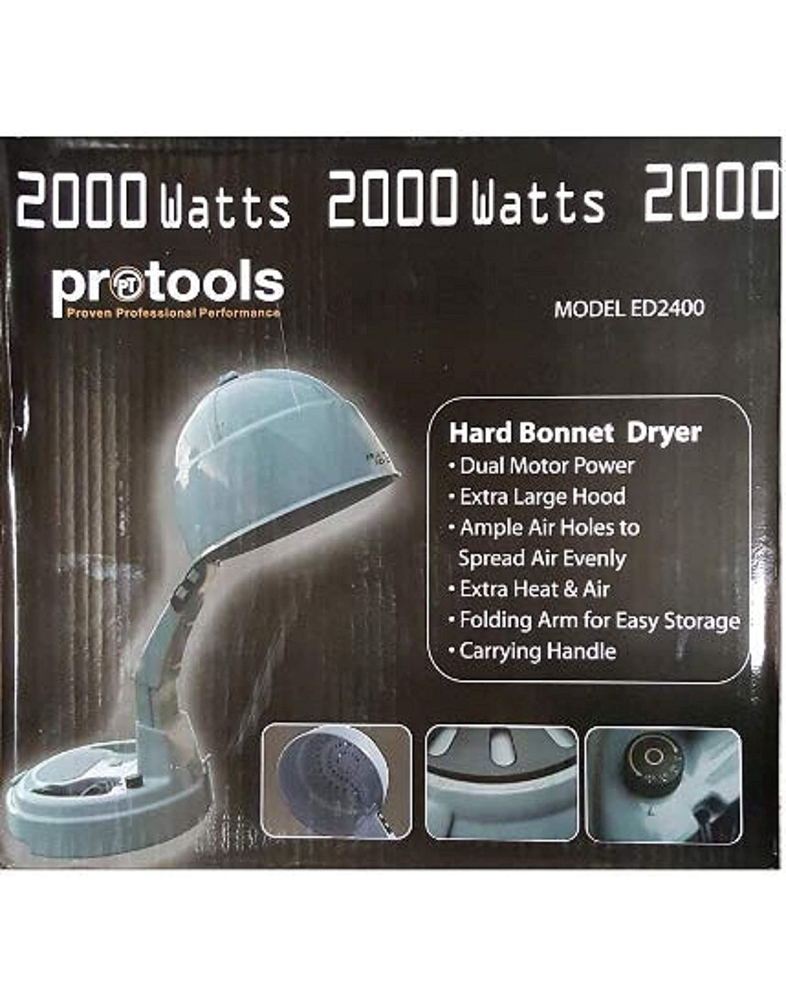 PRO-TOOLS HARD BONNET DRYER ED2400