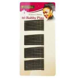 MAGIC 60 BOBBY PINS BLACK