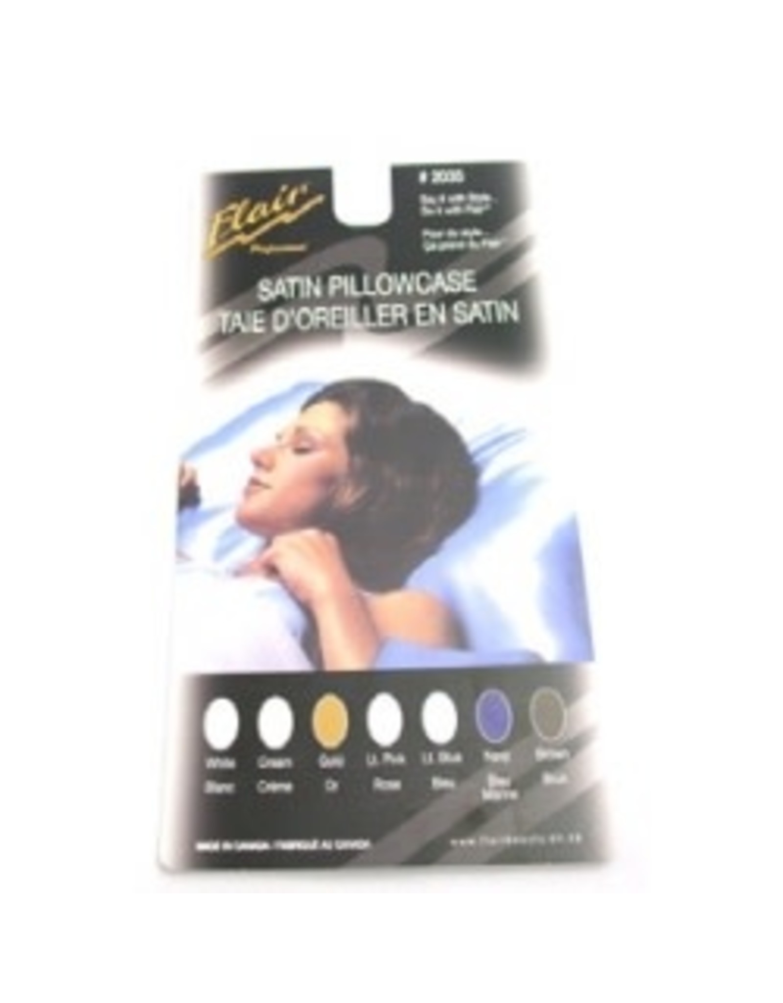 FLAIR SATIN PILLOWCASE