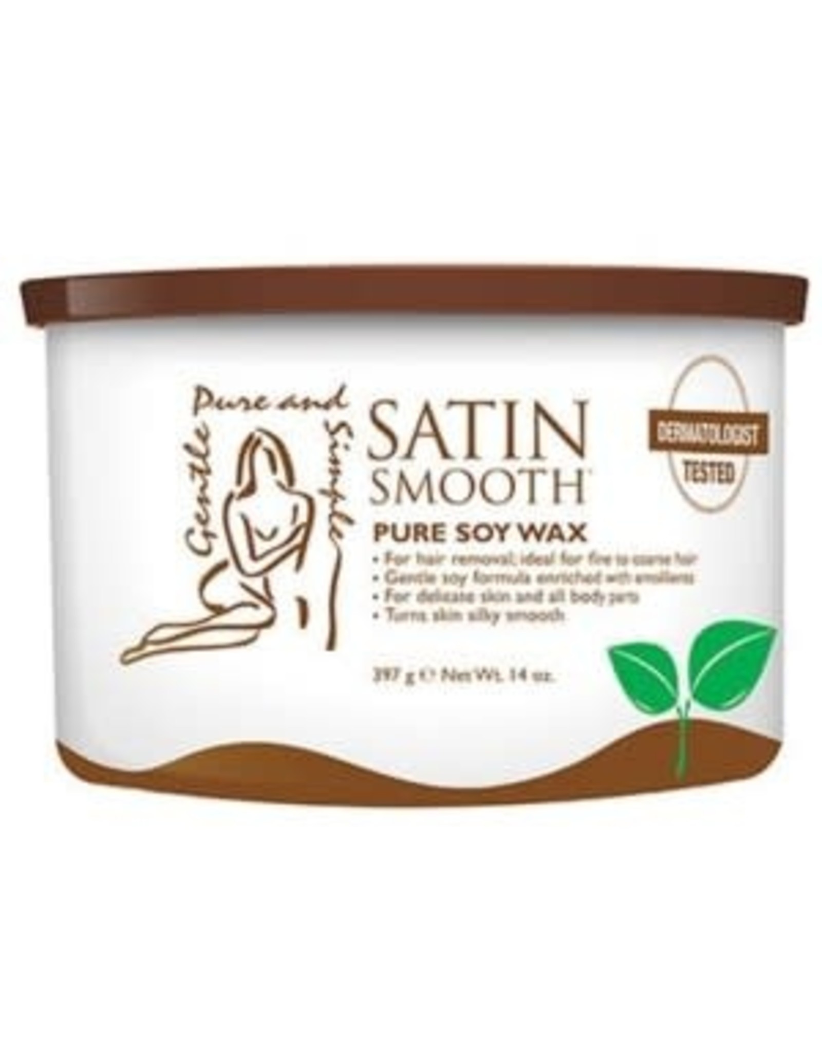 SATIN SMOOTH PURE SOY WAX 14OZ