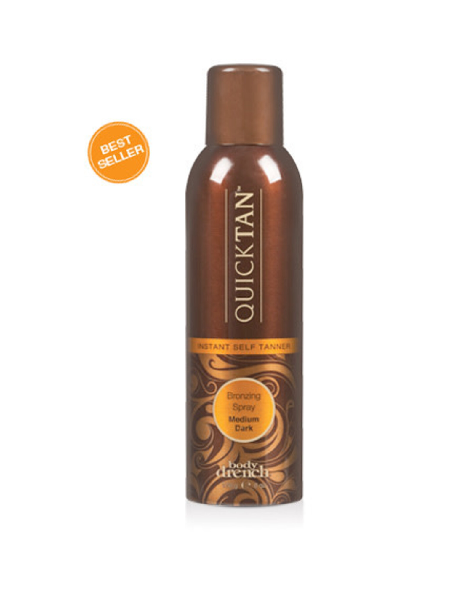 BODY DRENCH QUICK TAN INSTANT SELF TANNER BRONZING SPRAY MEDIUM DARK