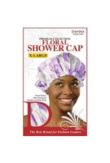 DONNA COLLECTION X-LARGE FLORAL SHOWER CAP