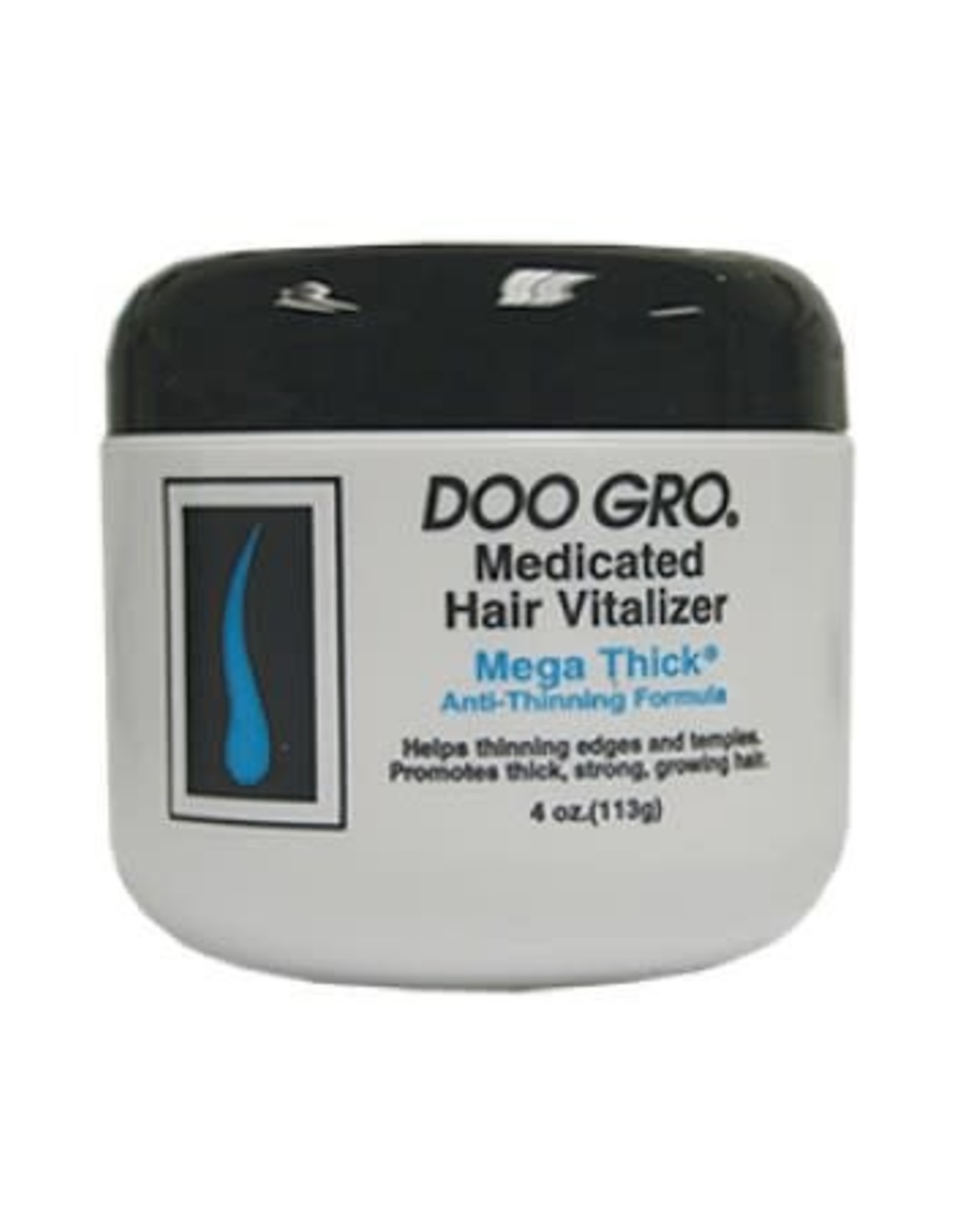 DOOGRO MEDICATED HAIR VITALIZER MEGA THICK ANTI-THINNING HAIRDRESS 4OZ