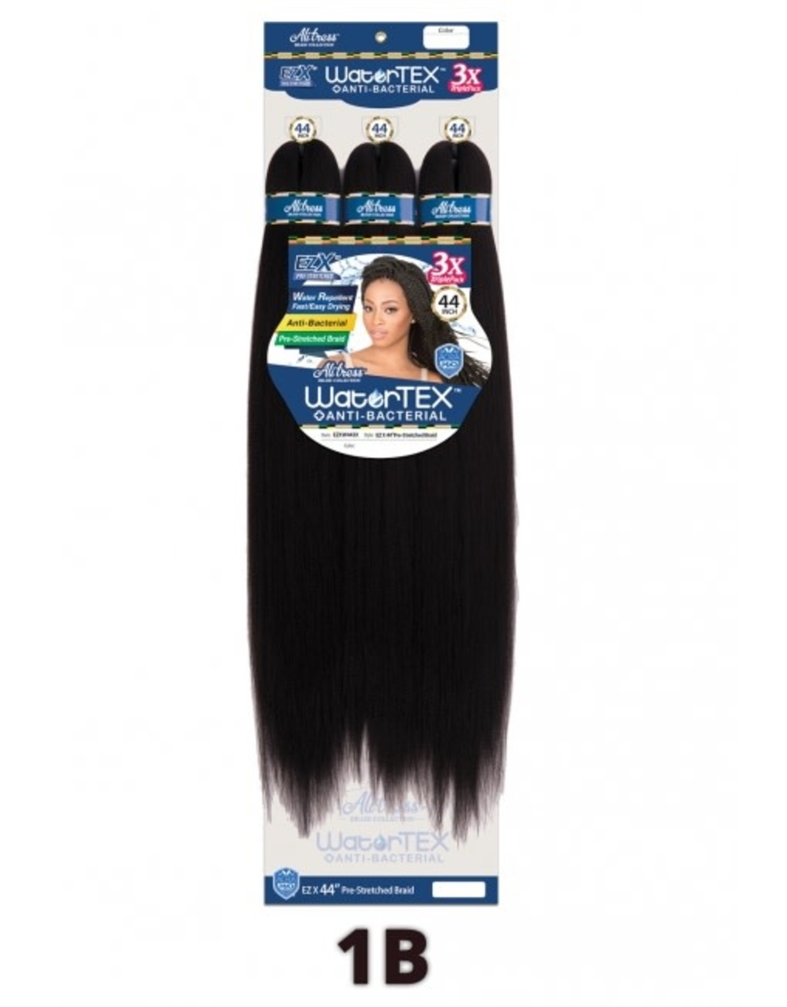 EVE HAIR EZ X 3X WATERTEX PRE-STRETCHED 44"