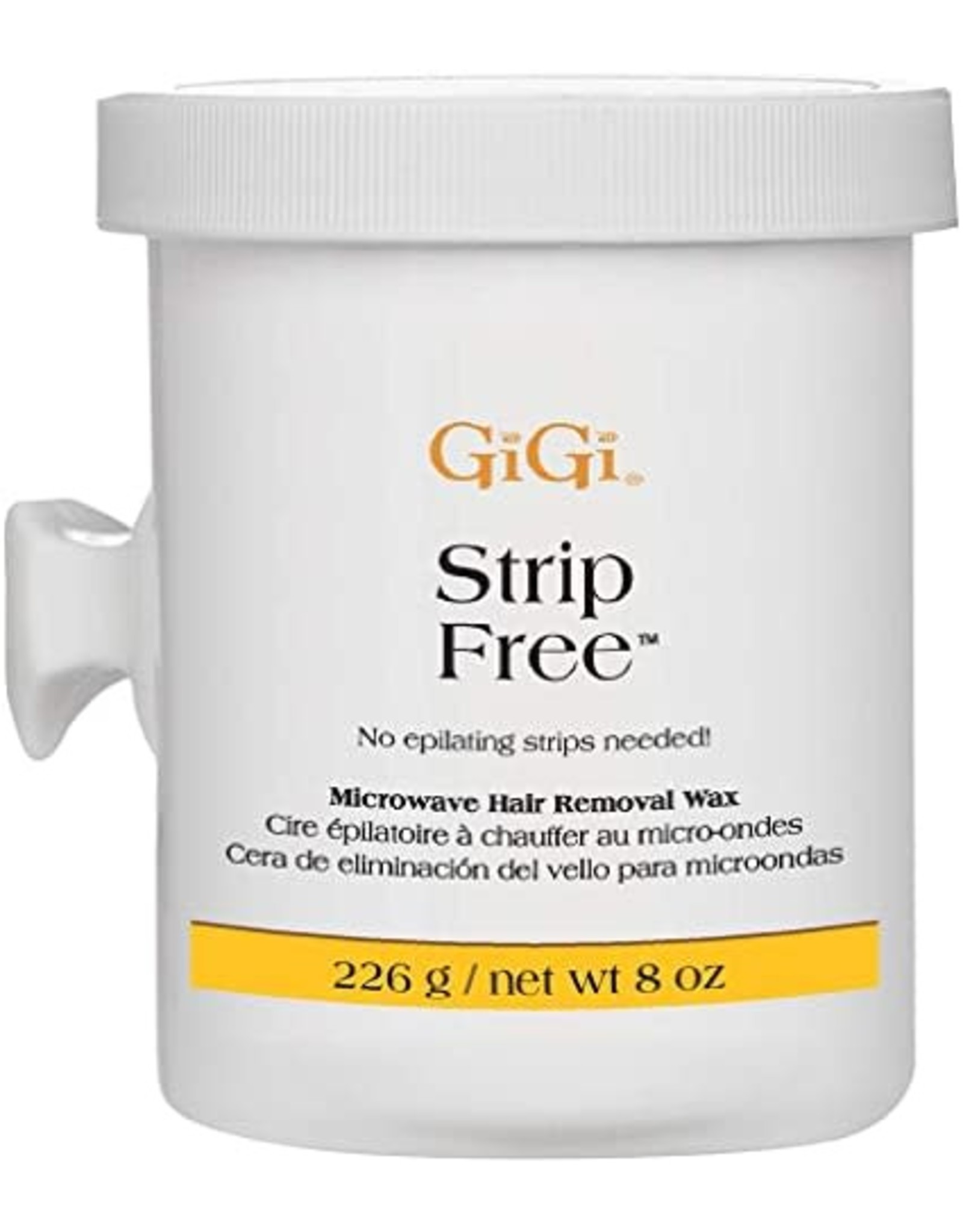 GIGI STRIP FREE MICROWAVE WAX 8OZ