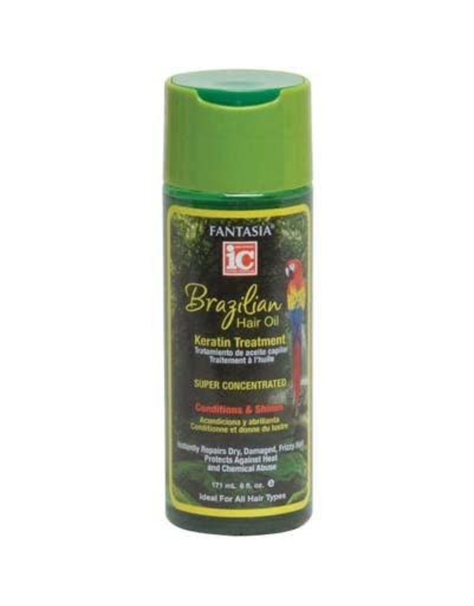 IC FANTASIA BRAZILIAN HAIR OIL TREATMENT 6OZ