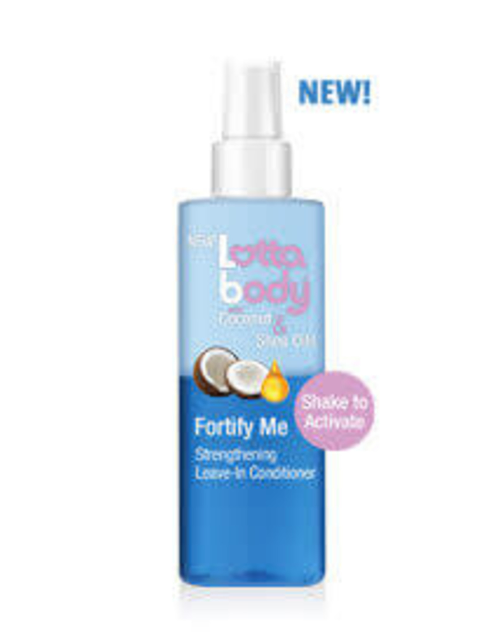 LOTTABODY FORTIFY ME STRENGTHENING LEAVE-IN CONDITIONER 8OZ - DISCONTINUED