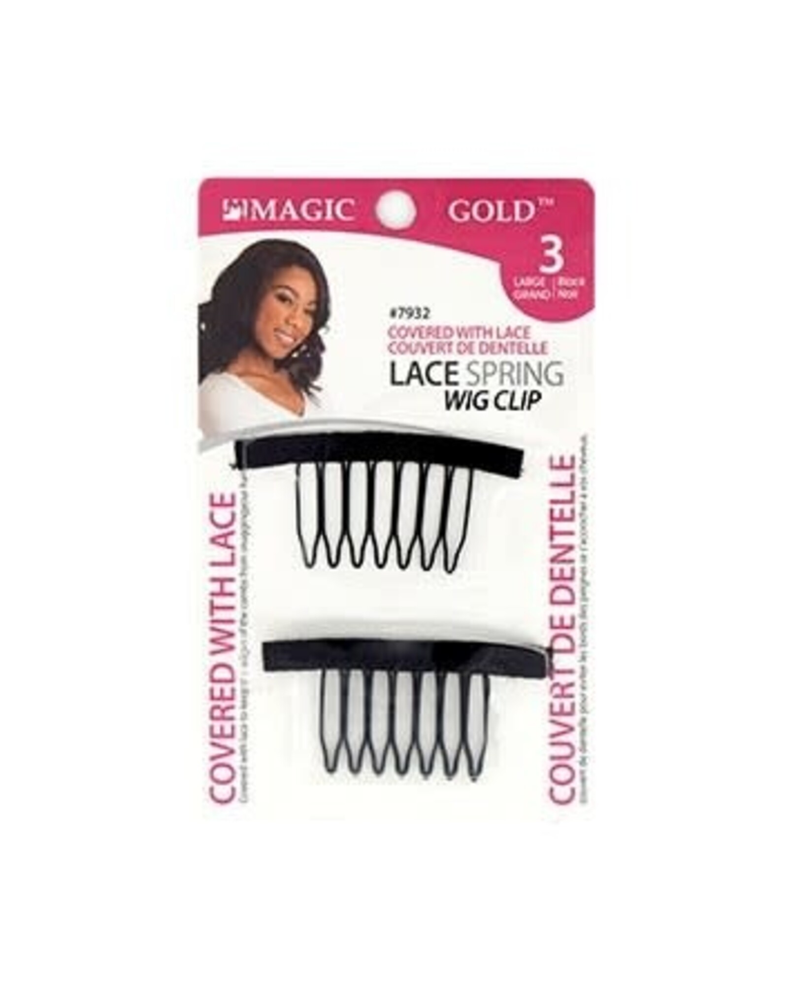 MAGIC LACE SPRING WIG CLIP