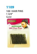 MAGIC 100 HAIR PINS 1 3/4" BROWN