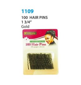 MAGIC 100 HAIR PINS 1 3/4" BROWN