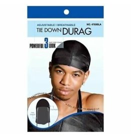 MAGIC TIE-DOWN DURAG BLACK