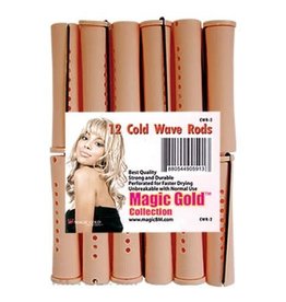 MAGIC COLD WAVE RODS PEACH LONG 12/16"
