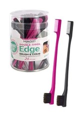 MAGIC DOUBLE-SIDED EDGE BRUSH & COMB