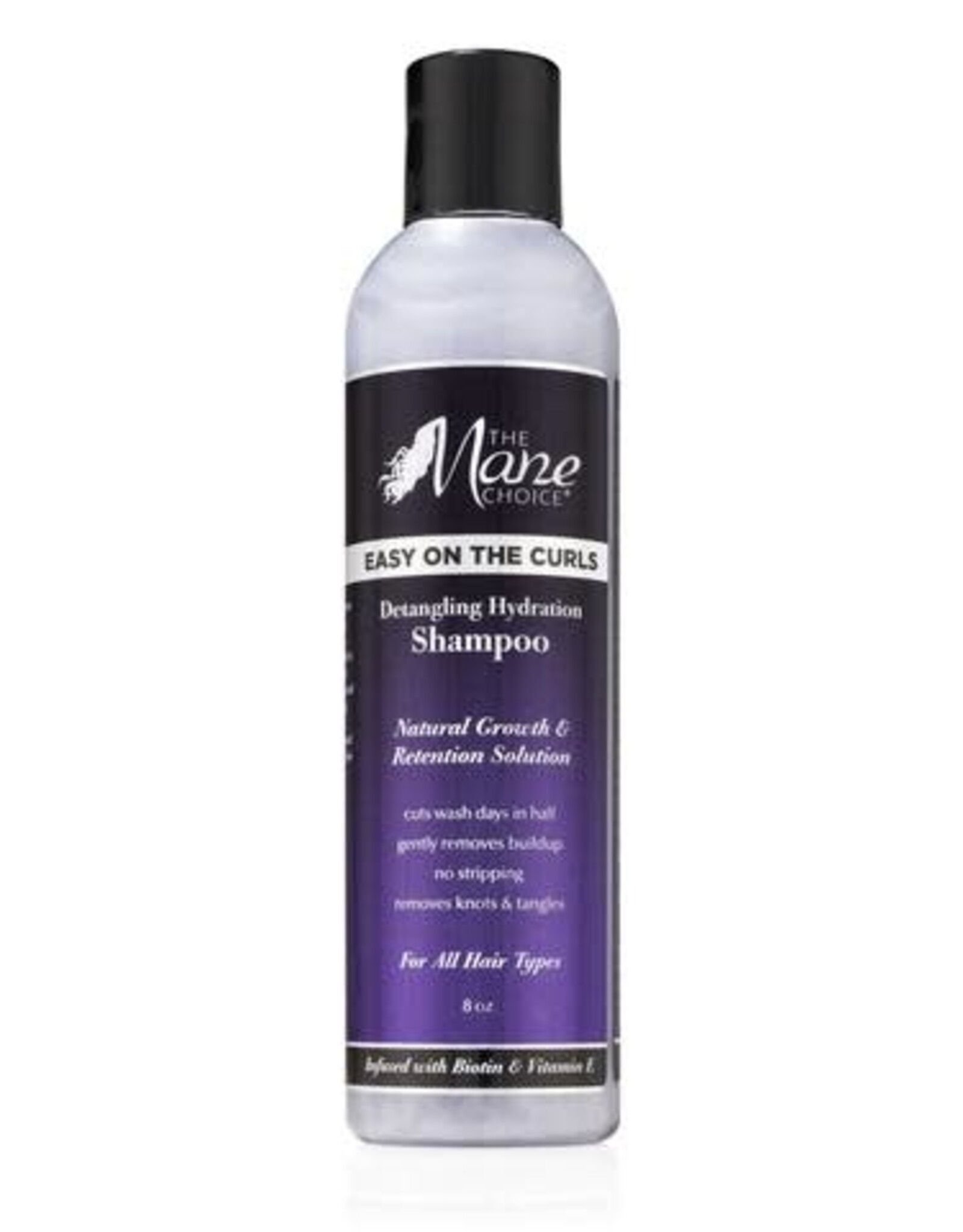 THE MANE CHOICE EASY ON THE CURLS DETANGLING HYDRATION SHAMPOO 8OZ
