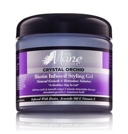 THE MANE CHOICE CRYSTAL ORCHID BIOTIN INFUSED STYLING GEL 16OZ
