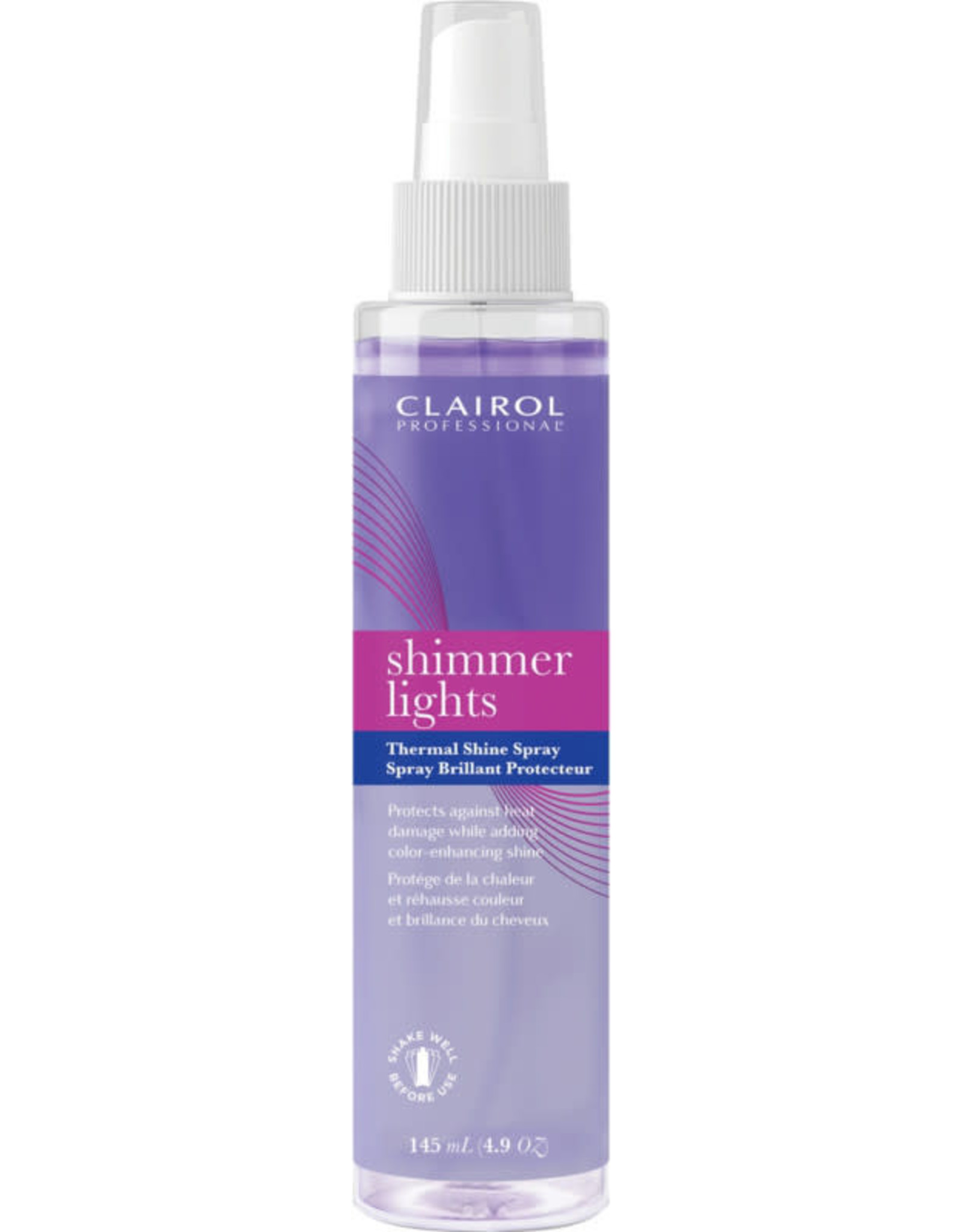 CLAIROL SHIMMER LIGHTS THERMAL SHINE SPRAY 145ML