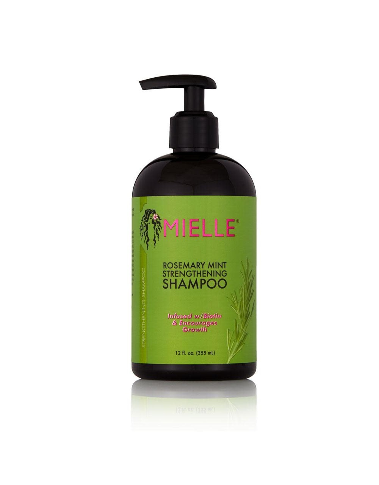 MIELLE ORGANICS ROSEMARY MINT STRENGTHENING SHAMPOO 12OZ