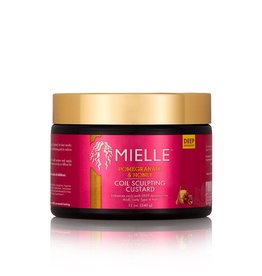 MIELLE ORGANICS POMEGRANATE & HONEY COIL SCULPTING CUSTARD 12OZ