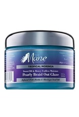 THE MANE CHOICE TROPICAL MORINGA PEARLY BRAID OUT GLAZE 12OZ