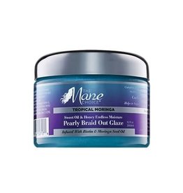 THE MANE CHOICE TROPICAL MORINGA PEARLY BRAID OUT GLAZE 12OZ