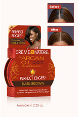 CREME OF NATURE PERFECT EDGES DARK BROWN 2.25OZ