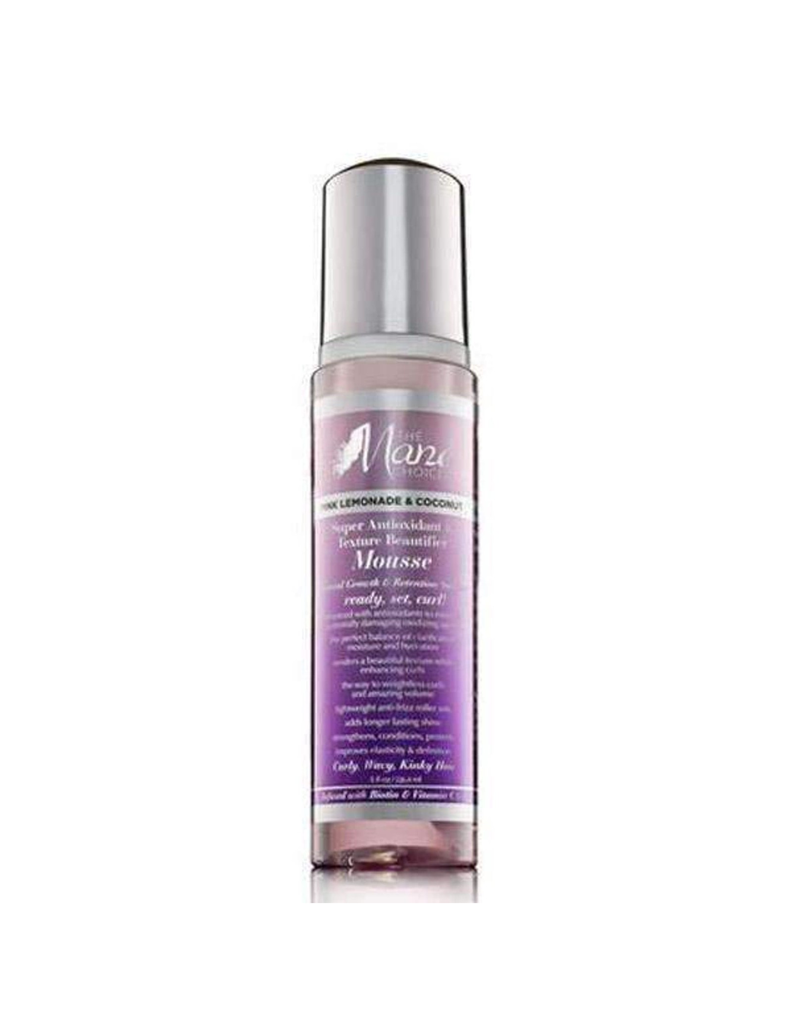 THE MANE CHOICE PINK LEMONADE & COCONUT SUPER ANTIOXIDANT & TEXTURE BEAUTIFIER MOUSSE 8OZ