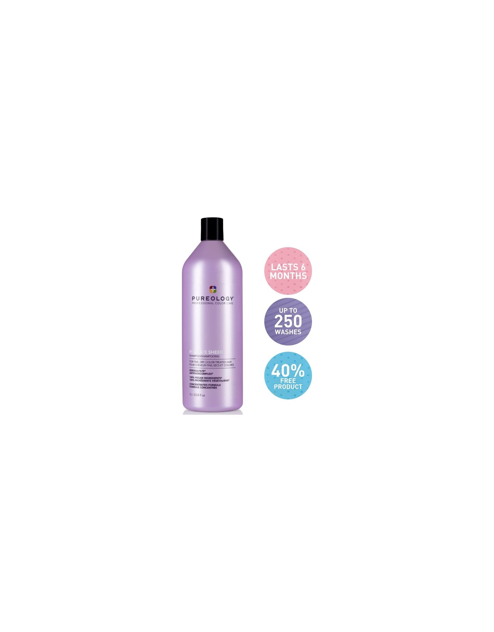 PUREOLOGY HYDRATE SHEER SHAMPOO