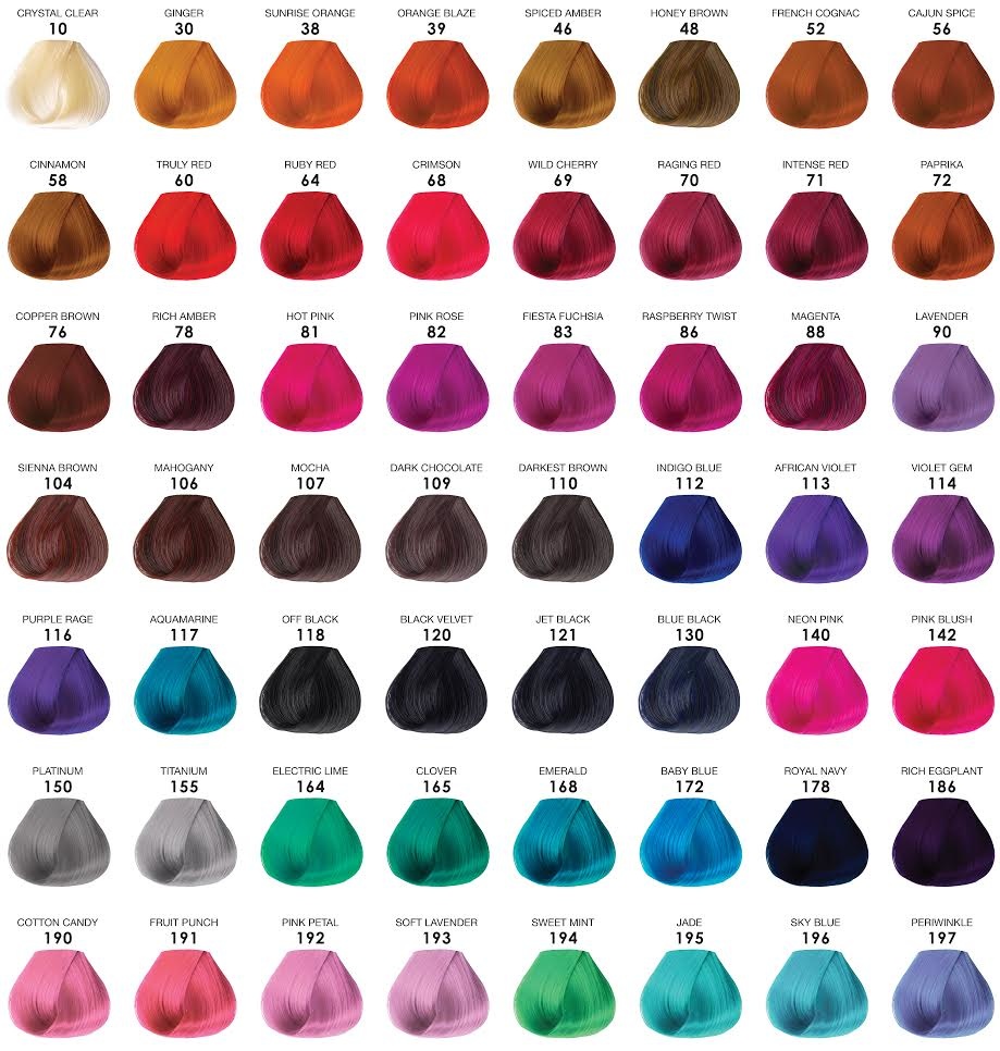 PSA: Adore dyes are very affordable and EXTREMELY PIGMENTED. I get them  from  for $3-5 a bottle. 1 does my whole head : r/FancyFollicles