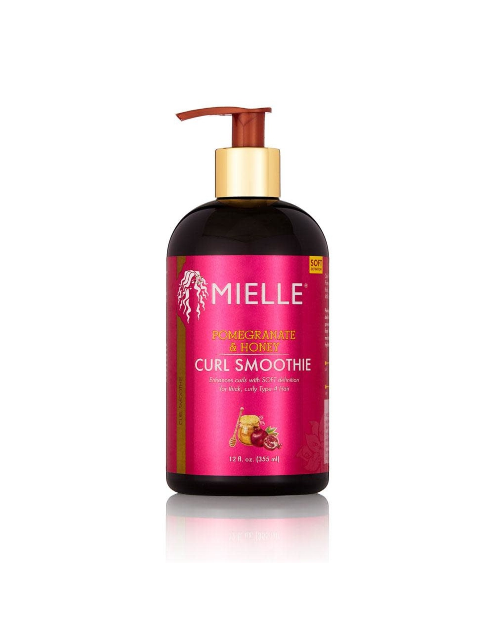 MIELLE ORGANICS POMEGRANATE & HONEY CURL SMOOTHIE 12OZ
