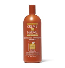 CREME OF NATURE SUNFLOWER & COCONUT DETANGLING & CONDITIONING SHAMPOO 32OZ