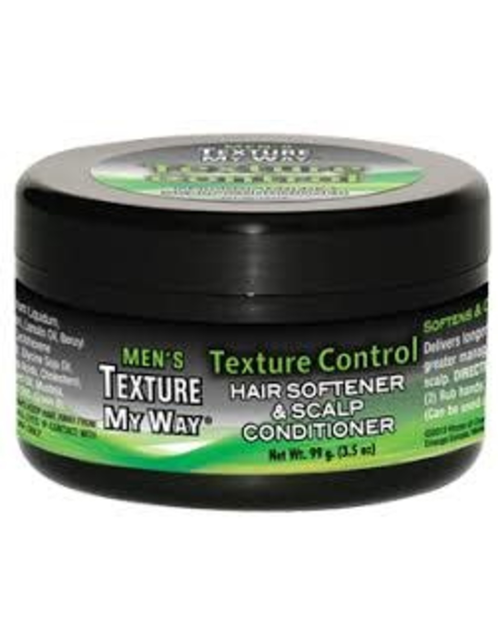 TEXTURE MY WAY MEN'S TEXTURE CONTROL HAIR SOFTENER & SCALP CONDITIONER 3.5OZ