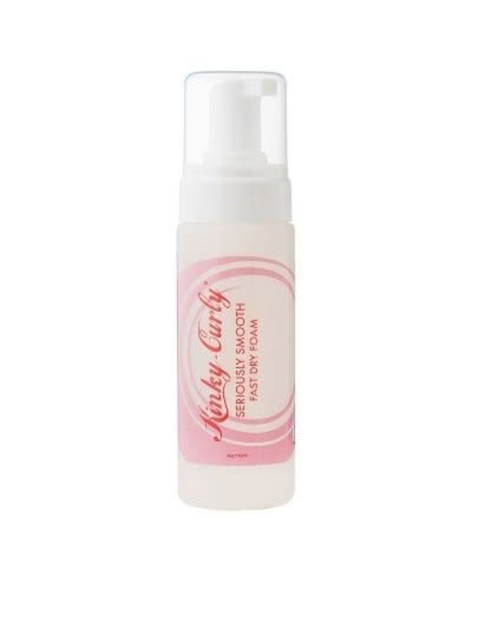 KINKY-CURLY SERIOUSLY SMOOTH FAST DRY FOAM 4OZ