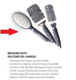 BABYLISS SILICONE GEL BRUSH - PADDLE