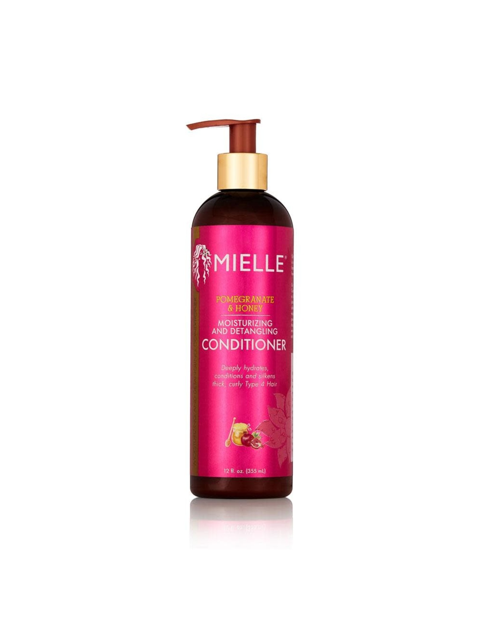 MIELLE ORGANICS POMEGRANATE & HONEY MOISTURIZING & DETANGLING CONDITIONER 12OZ