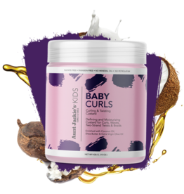 AUNT JACKIE'S KIDS BABY CURLS CURLING & TWISTING CUSTARD 15OZ