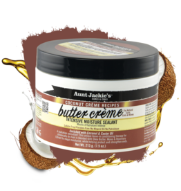 AUNT JACKIE'S COCONUT CREME BUTTER CREME INTENSIVE MOISTURE SEALANT 7.5OZ