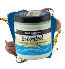 AUNT JACKIE'S IN CONTROL MOISTURIZING & SOFTENING CONDITIONER 15OZ