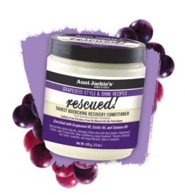 AUNT JACKIE'S GRAPESEED RESCUED THIRST QUENCHING RECOVERY CONDITIONER 15OZ