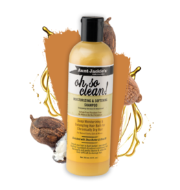 AUNT JACKIE'S OH SO CLEAN! MOISTURIZING & SOFTENING SHAMPOO 12OZ