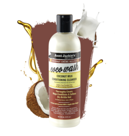 AUNT JACKIE'S COCO WASH CONDITIONING CLEANSER 12OZ
