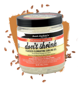 AUNT JACKIE'S DON'T SHRINK FLAXSEED ELONGATING GEL 15OZ