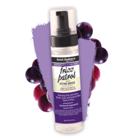 AUNT JACKIE'S GRAPESEED FRIZZ PATROL SETTING MOUSSE 8.5OZ