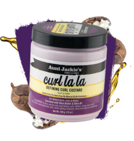 AUNT JACKIE'S CURL LA LA DEFINING CURL CUSTARD 15OZ