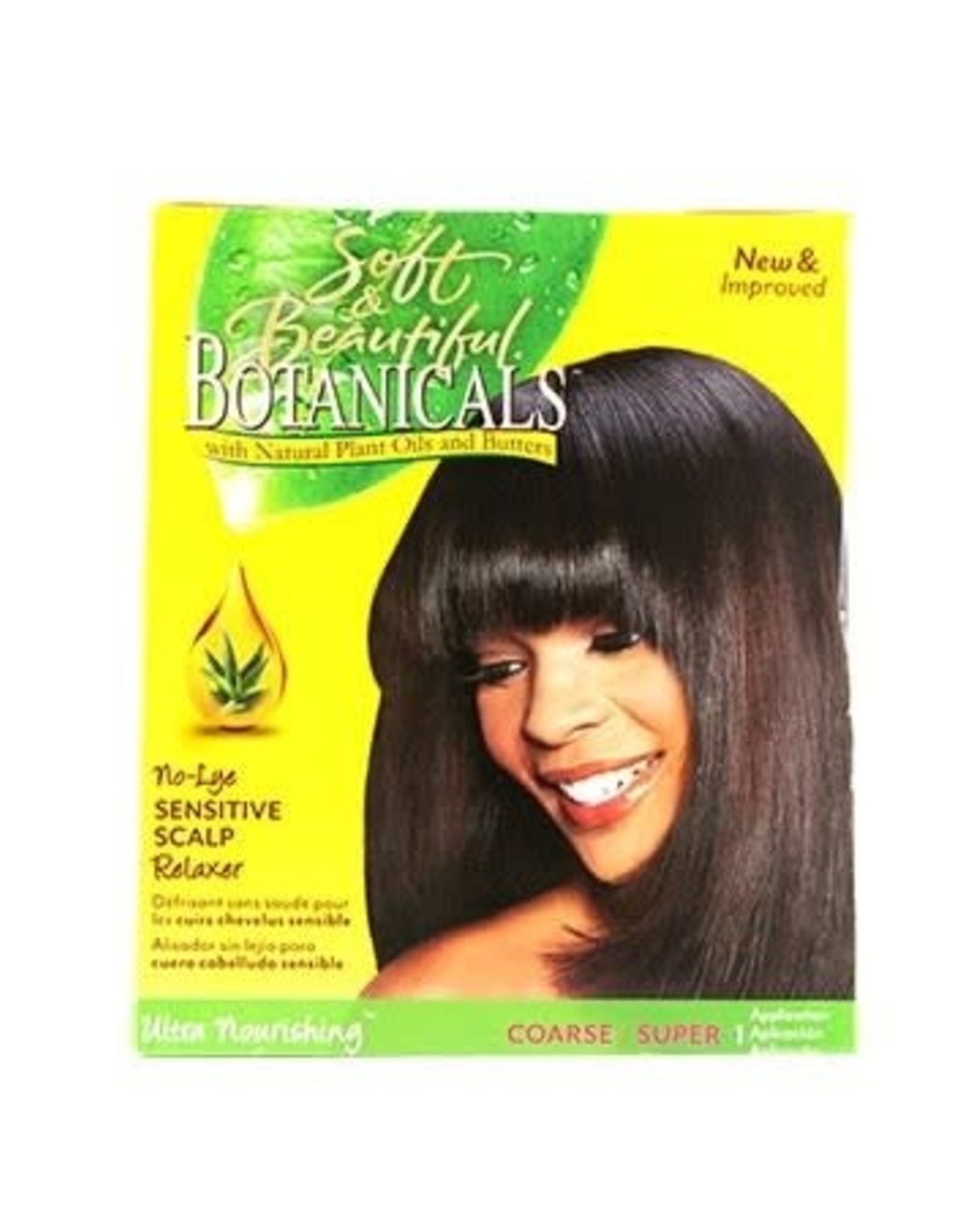 SOFT & BEAUTIFUL BOTANICALS RELAXER KIT COARSE