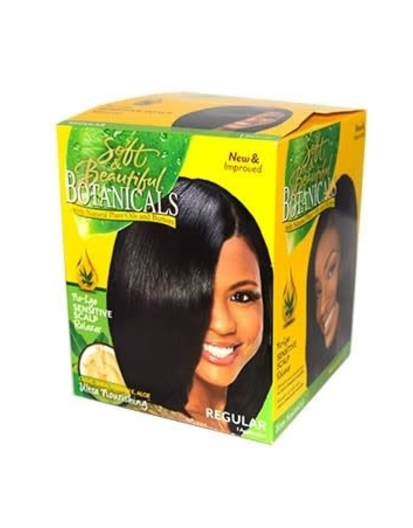 SOFT & BEAUTIFUL BOTANICALS RELAXER KIT REGULAR